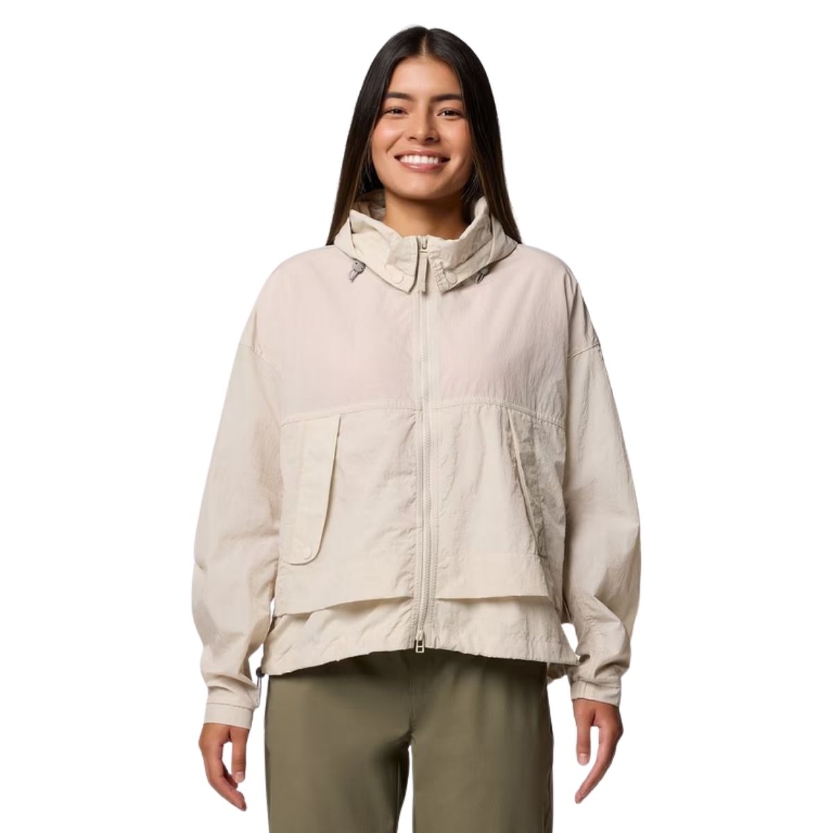 Columbia Womens Paracutie II Windbreaker Beige