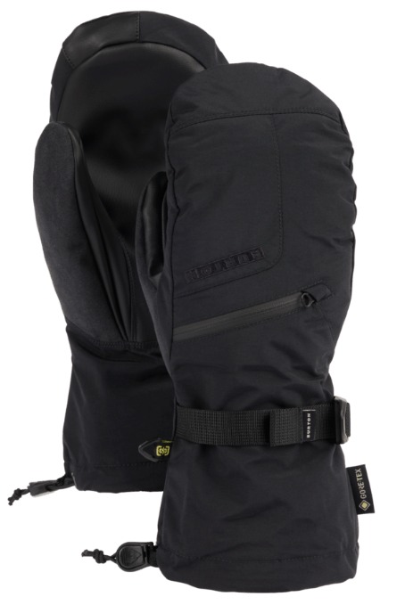 Burton Mens Gore Tex Mittens Zwart