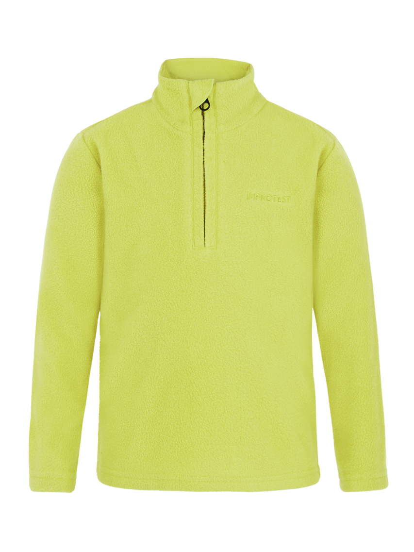Protest Kids Perfect Td 1/4 Zip Top Vert Clair