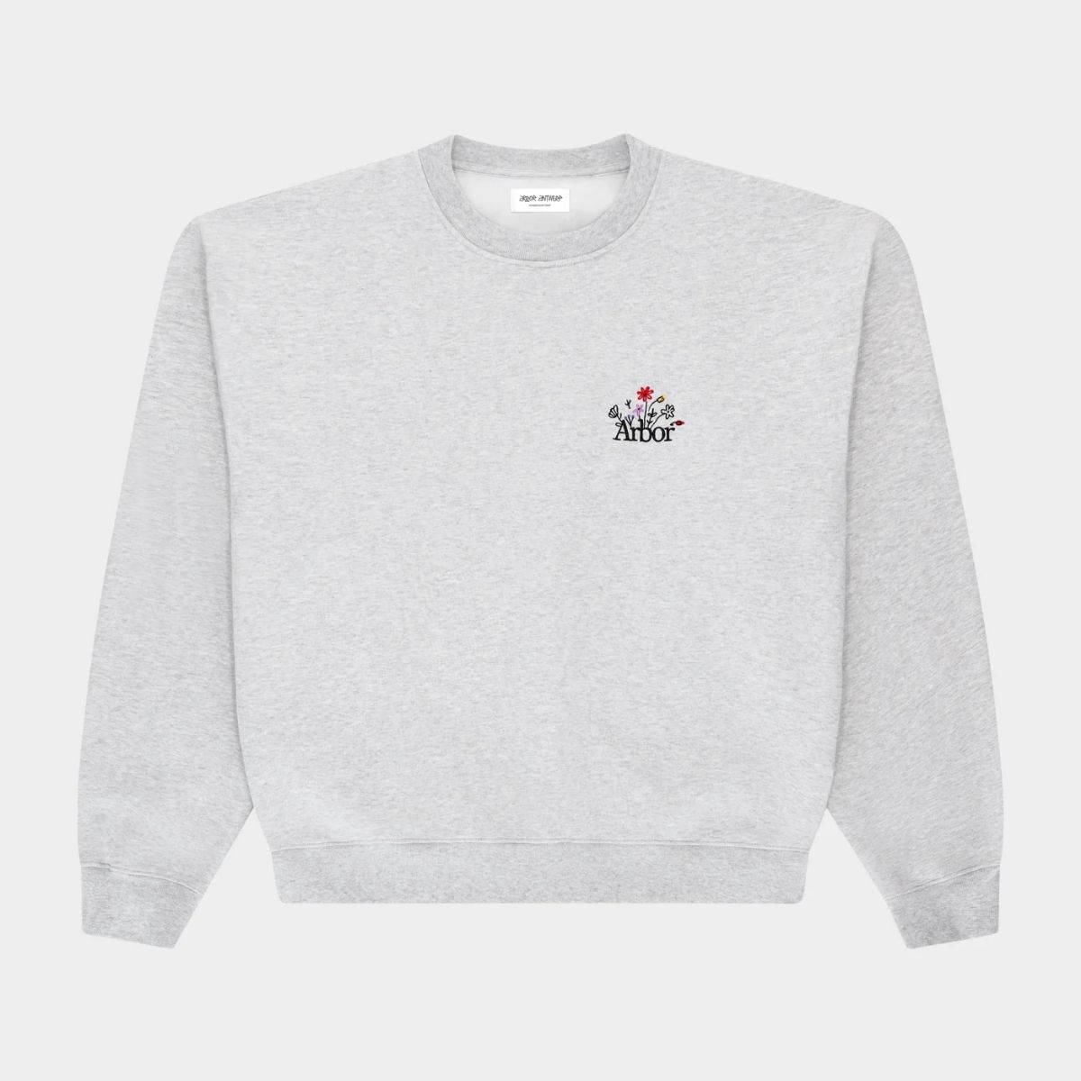 Arbor Flower Garden Crewneck Wit