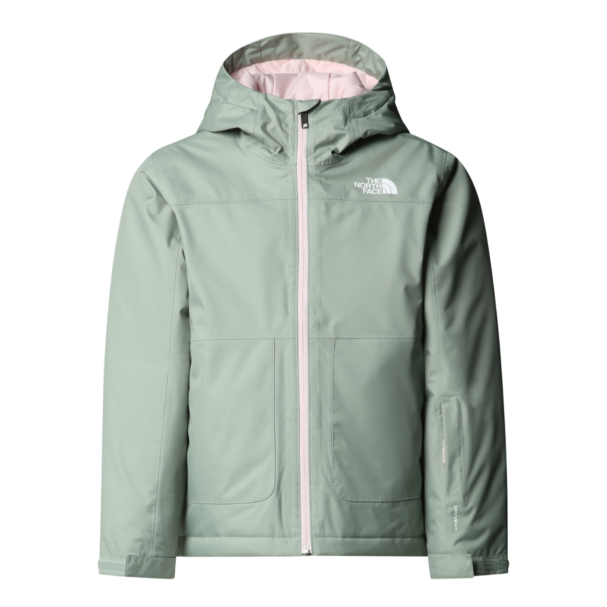 The North Face Girls Freedom Insulated Jacket Vert | Bq1 Slate Moss