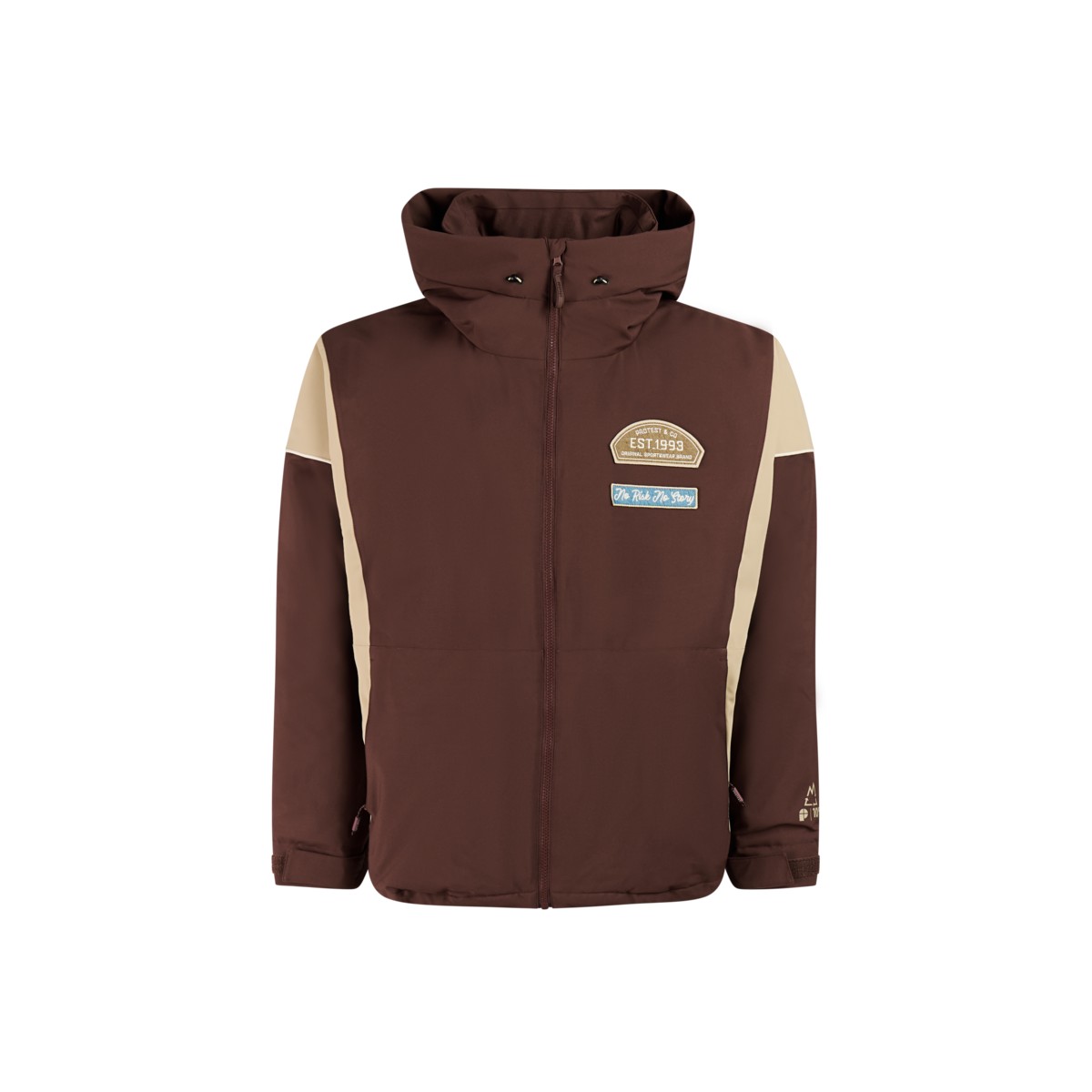 Protest Mens Prtburnet Snowjacket Rouge | 204 Pecanred