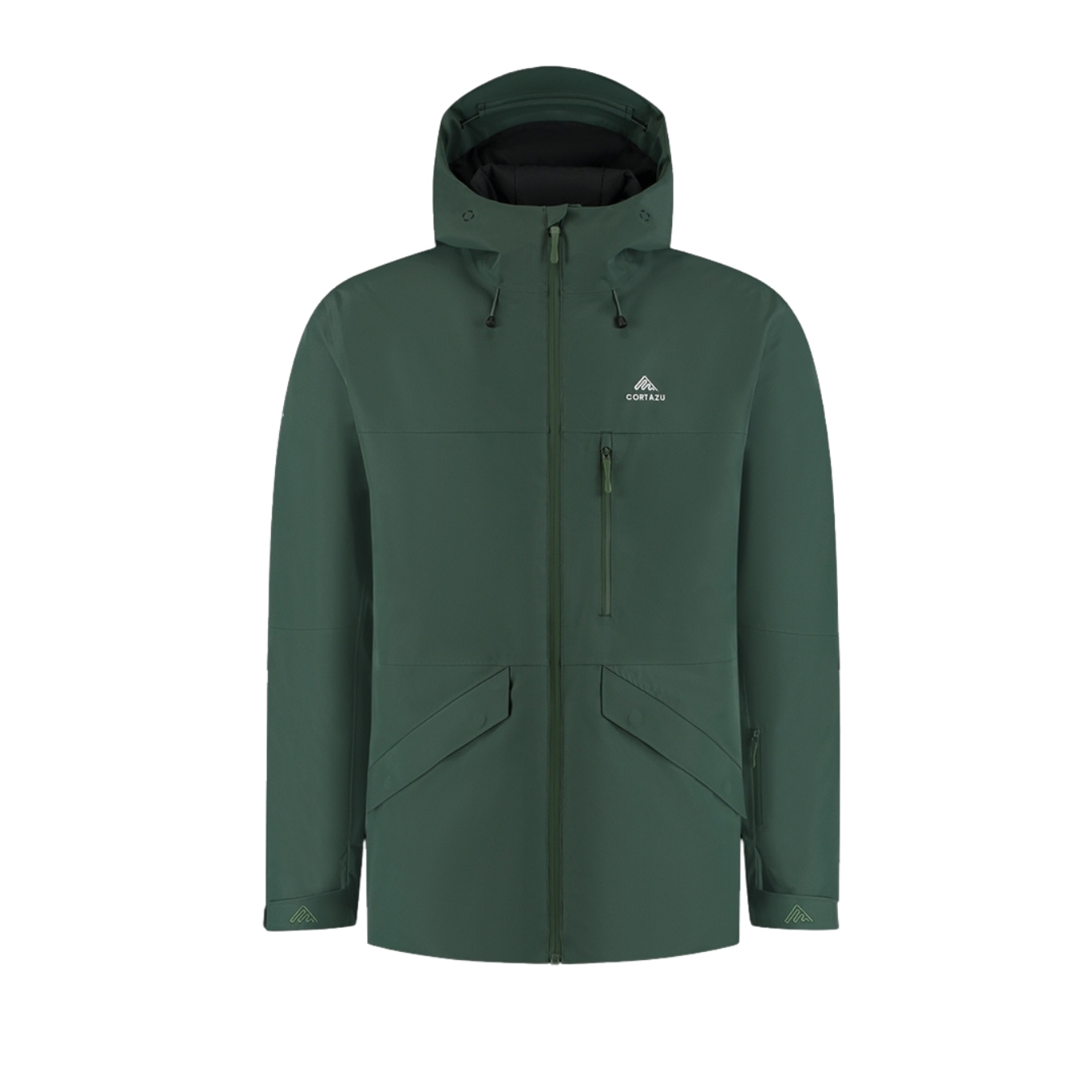 Cortazu Mens Nunatak Ski Jacket Groen