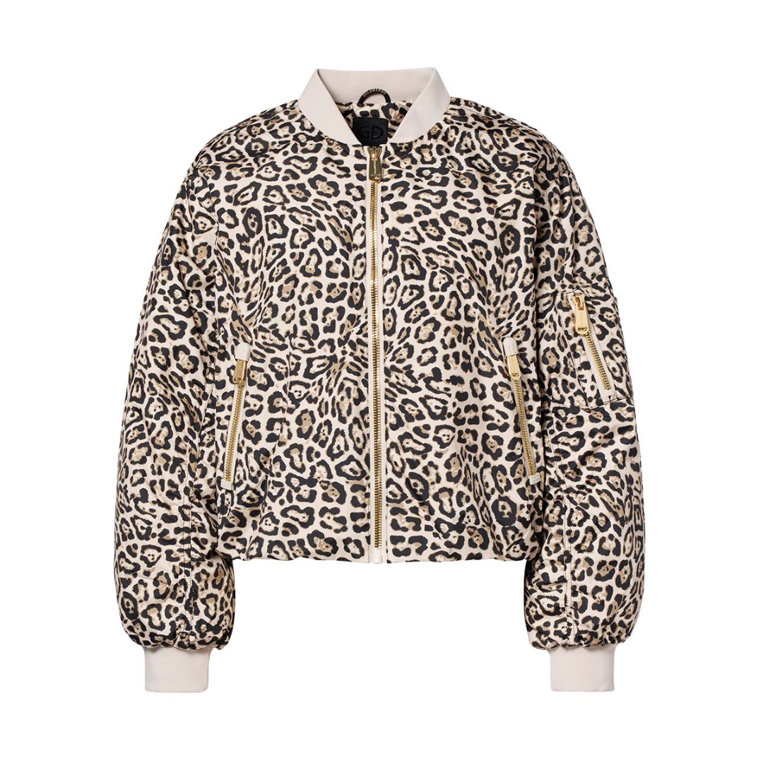 Goldbergh Womens Zephyr Jacket Dessin Marron |