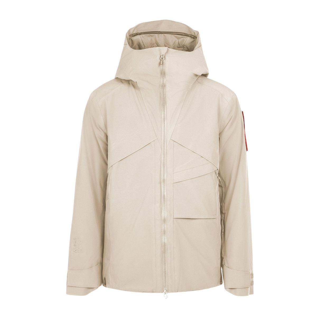 The Mountain Studio Mens All Mountain 2L Stretch Jacket Beige