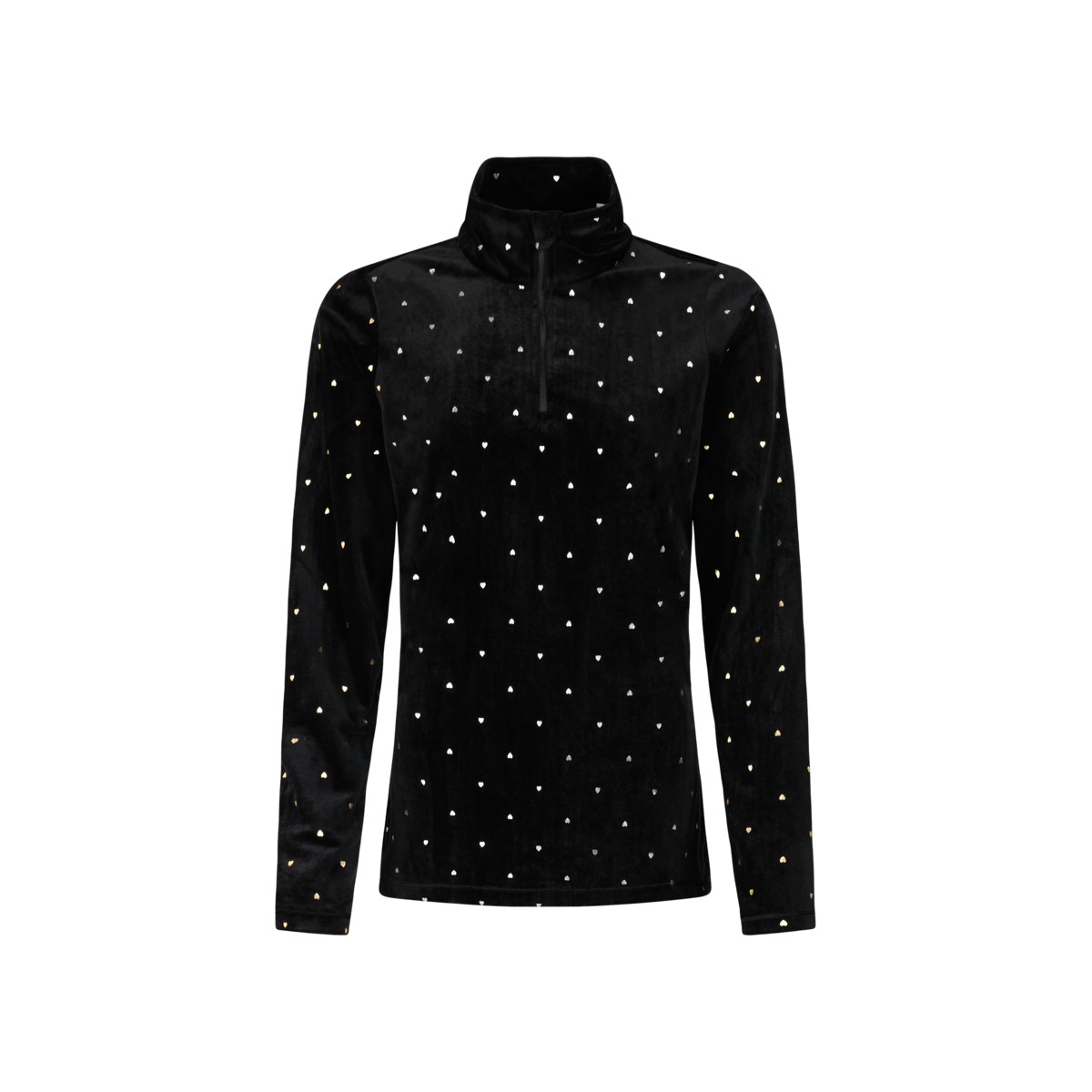Protest Womens Prtleanne 1/4 Zip Active Top Zwart