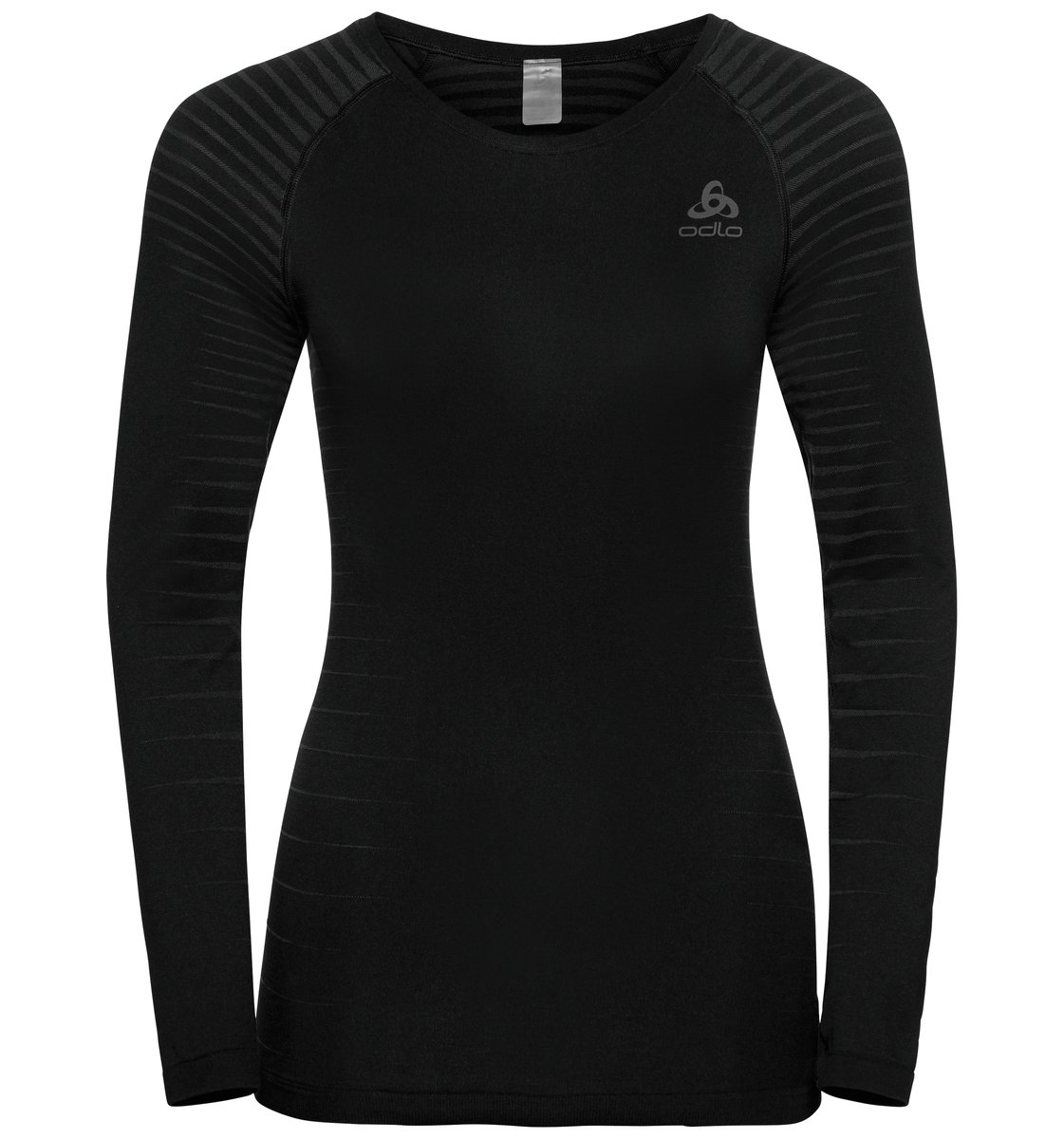 Odlo W TOP Crew Neck l_s Perf Light Noir |