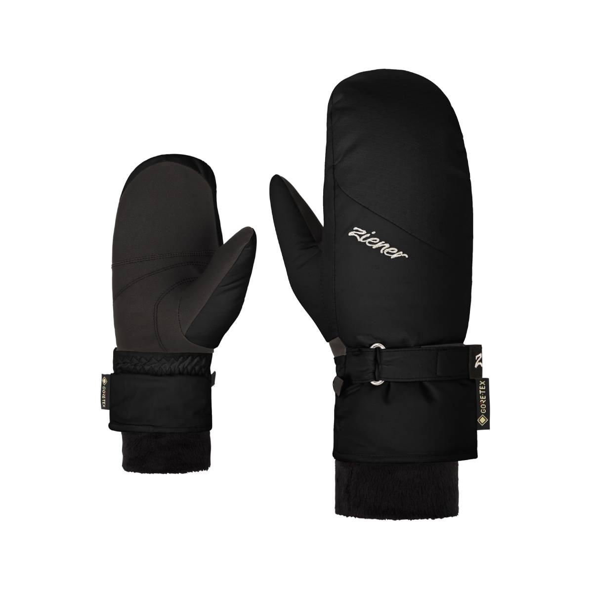 Ziener Klairo Gtx Mitten Lady Glove Zwart
