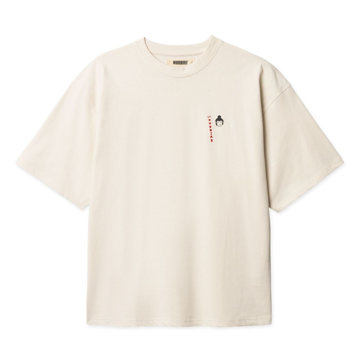 Woodbird Mens WBBeam Suma Tee Wit