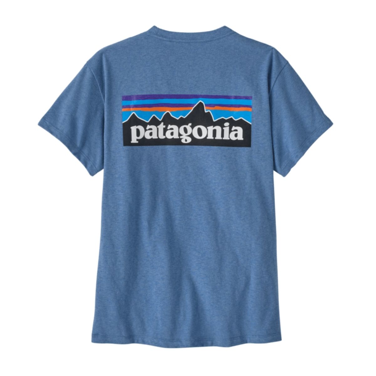 Patagonia Womens P/6 Logo Responsibili/Tee Blauw