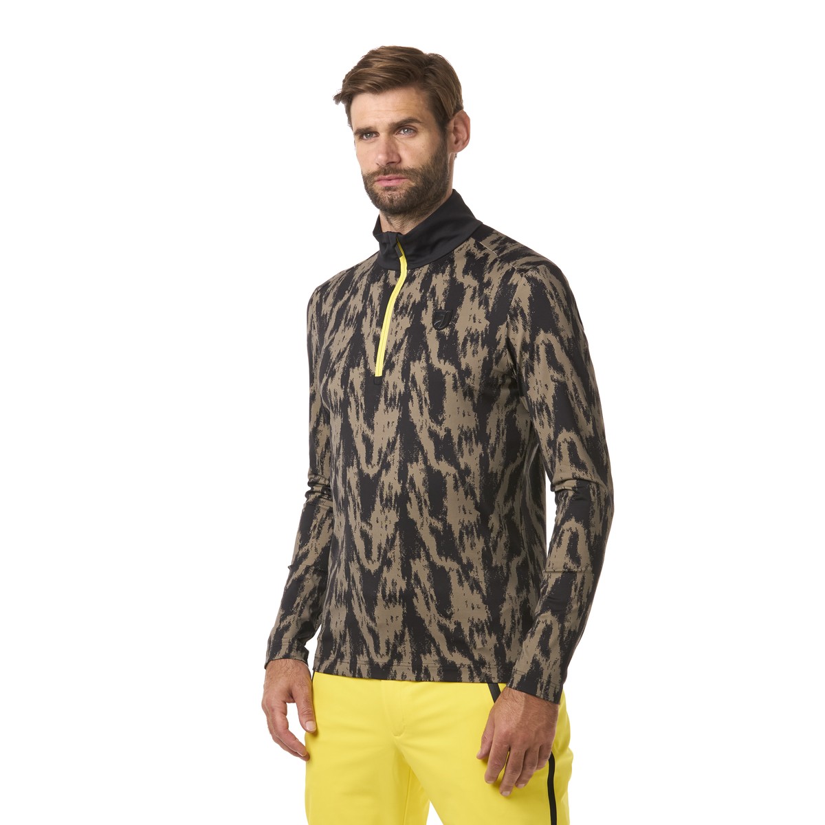 Toni Sailer Brandan Print Men First Layer Marron | 916 Habitat