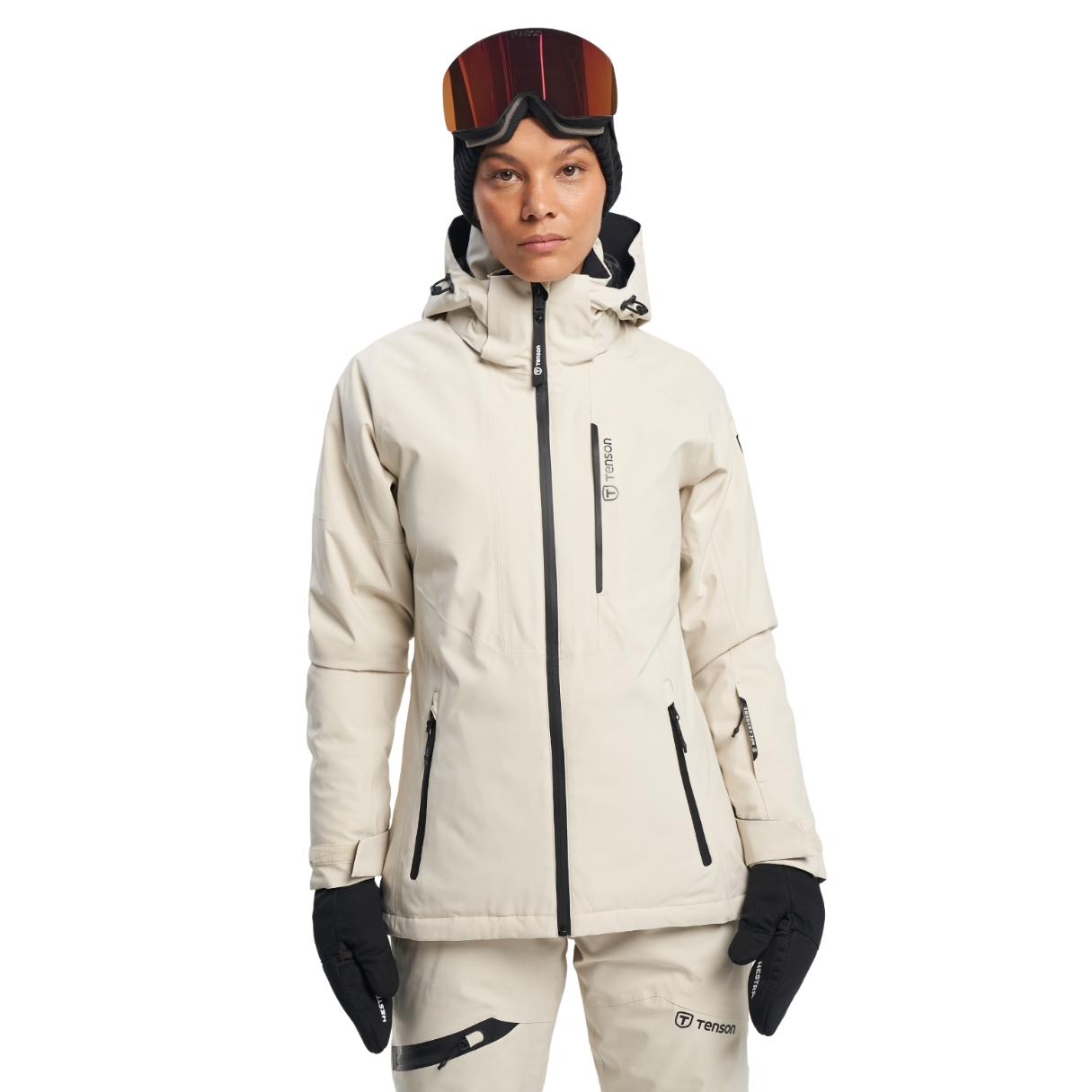 Tenson Womens Wister Ski Jacket Beige