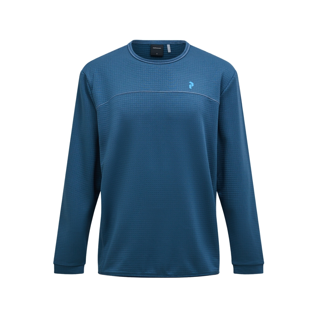 Peak Performance Mens Trail Polartec Crew Bleu | Mountain Lake