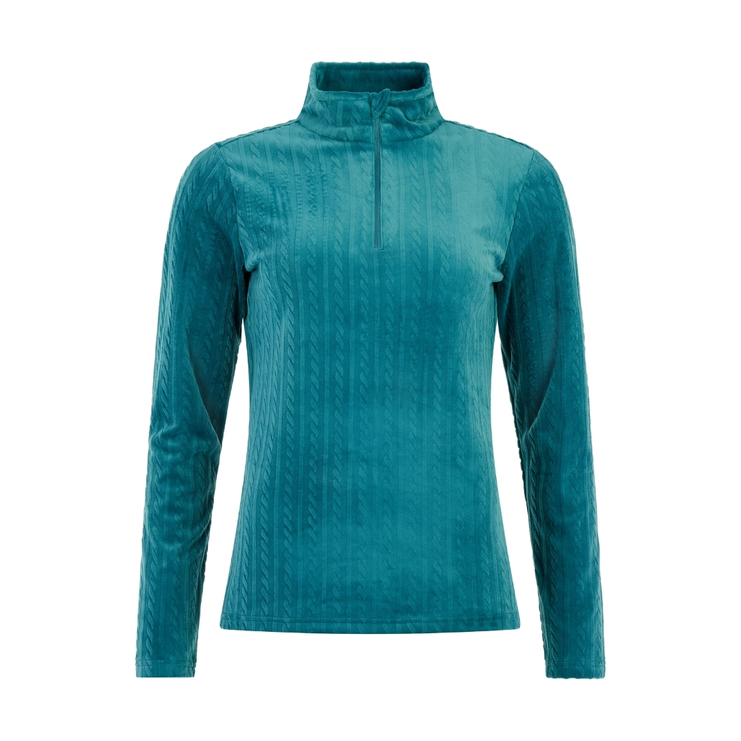 Protest Women’s Prtgail 1/4 Zip Active Top Blauw