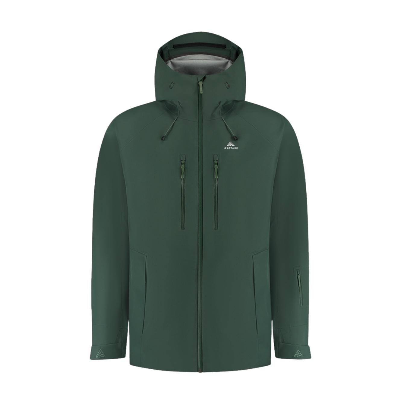 Cortazu Mens Mountain Hardshell Jacket Groen