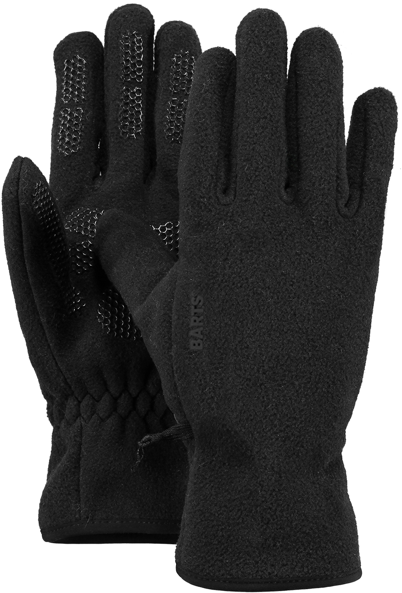 Barts Fleece Gloves Zwart