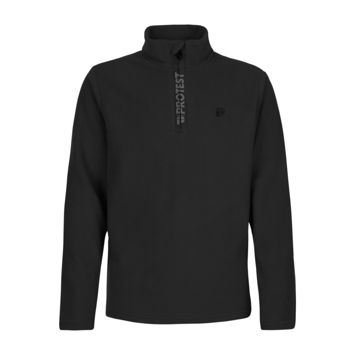 Protest Boys Reperfecty Jr 1/4 Zip Active Top Zwart