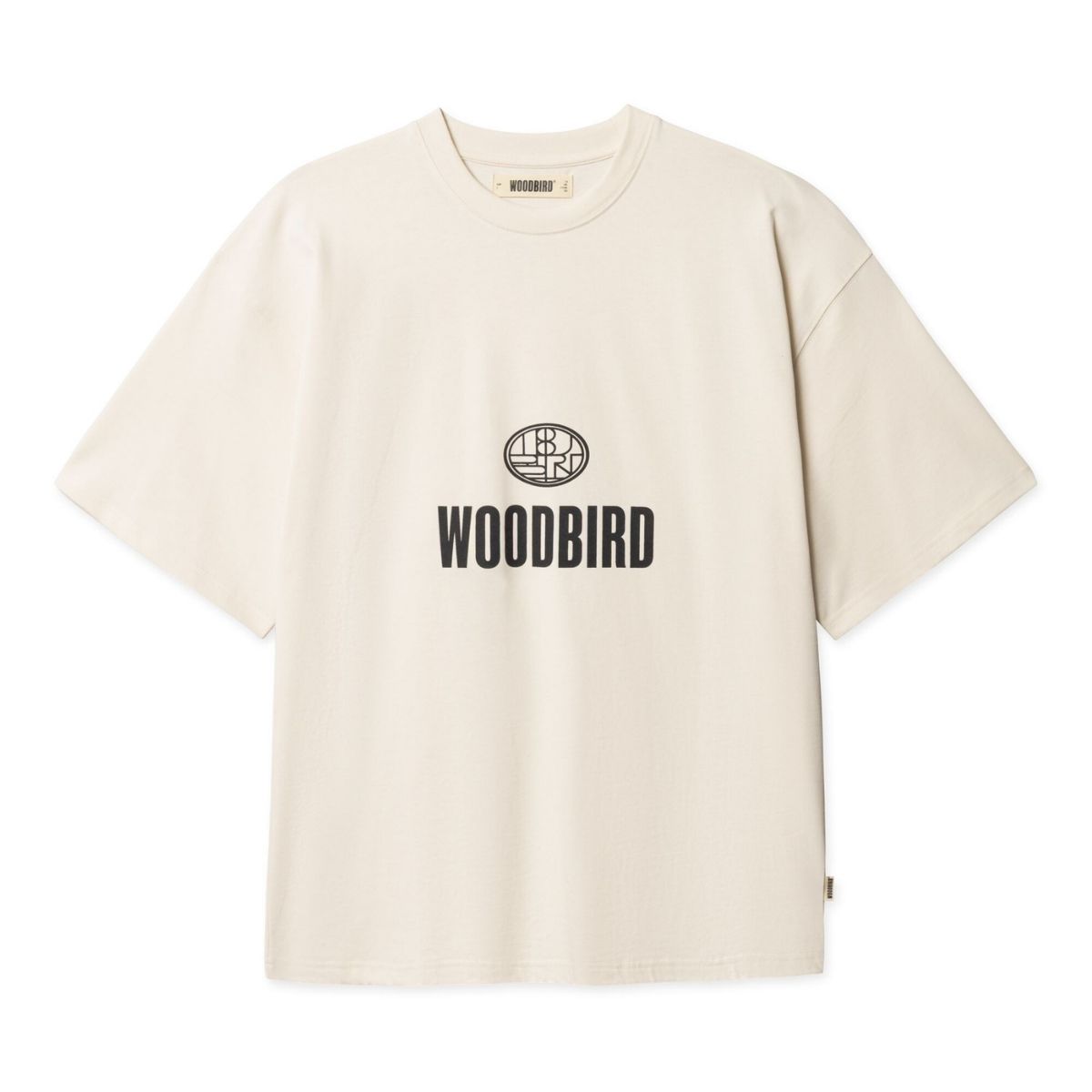 Woodbird Mens WBBeam Nine Tee Wit