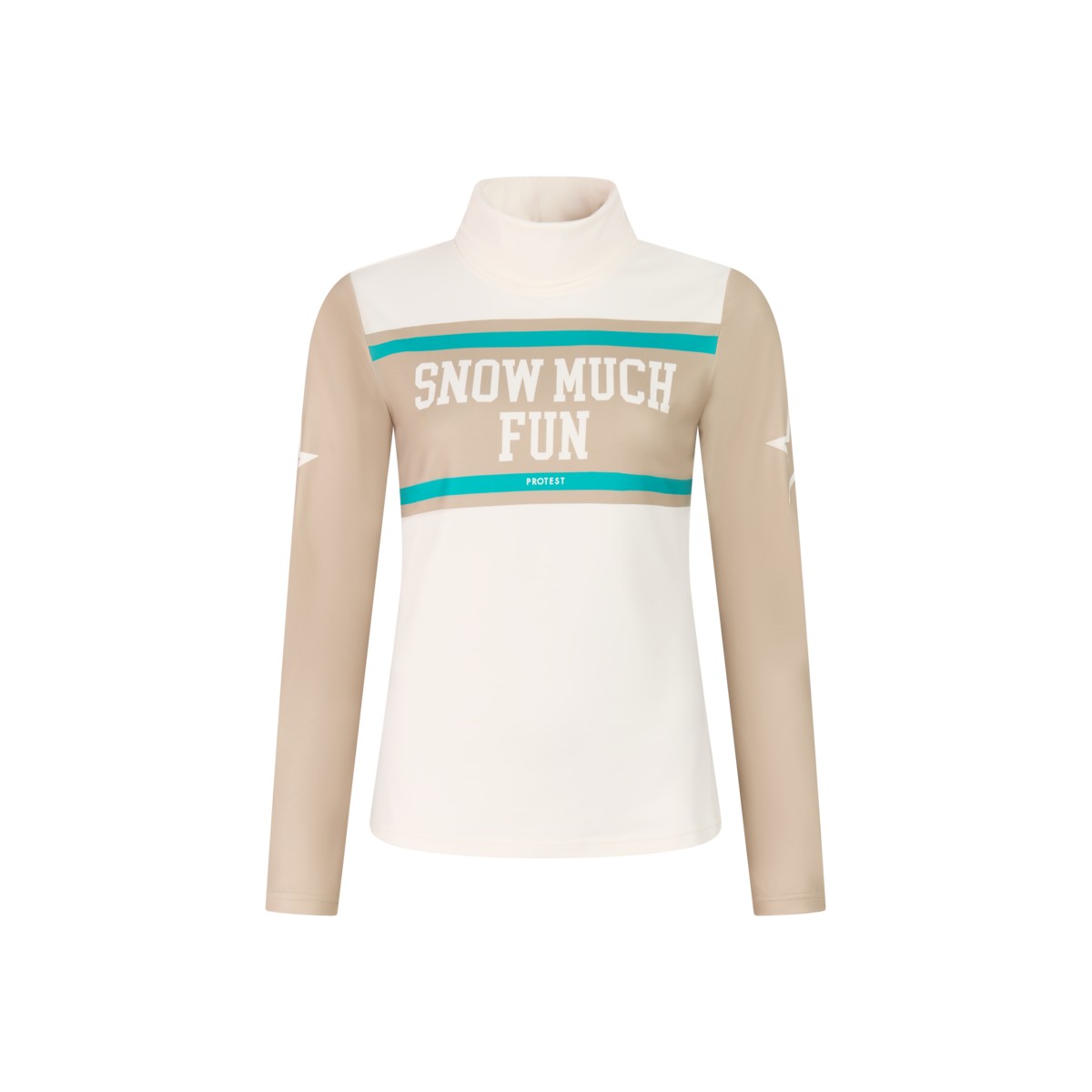 Protest Womens Prtpudsey Active Top Beige
