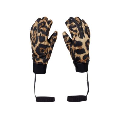 styleBREAKER Vingerloze handschoenen voor dames met vlechtpatroon en