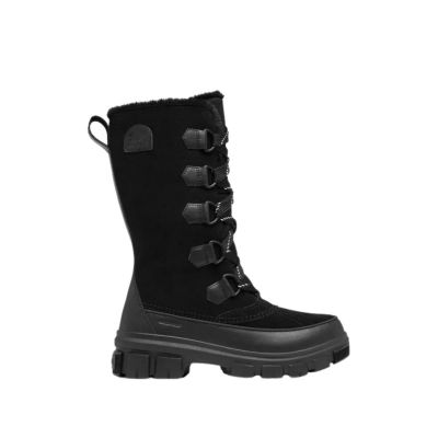 riemot Sneeuwlaarzen voor heren en dames, waterdichte wandelschoenen, warm, comfortabel, trekking- en wandelschoenen voor buiten, vetersluiting, gevoerde hondenwandel-, tuinschoenen, Zwart A, 40 EU